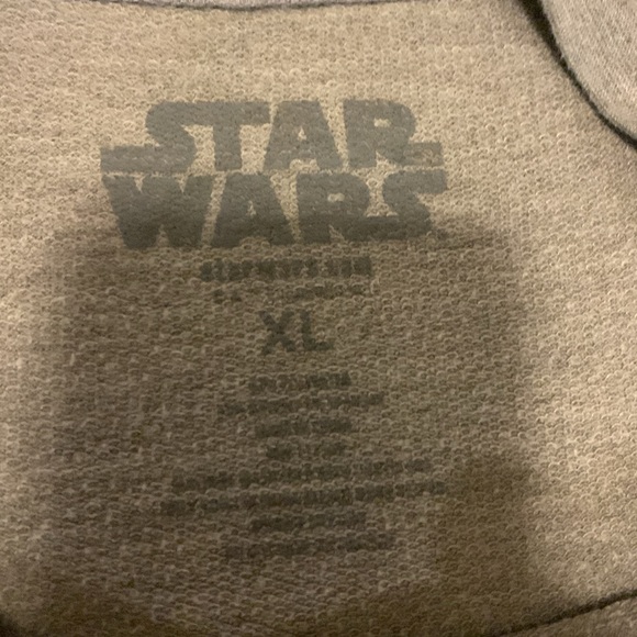 Star Wars Grey Adult Long Sleeve Shirt - Picture 2 of 3